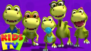 Dinosaurs Finger Family | Dino Song | Nursery Rhymes | Kids Songs | Baby Rhymes | Kids Tv