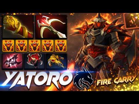 Yatoro Dragon Knight Fire Carry - Dota 2 Pro Gameplay [Watch & Learn]