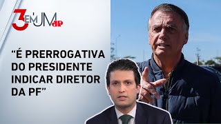 Ghani sobre inquérito contra Bolsonaro: ‘Dá vazão para argumento de perseguição política’