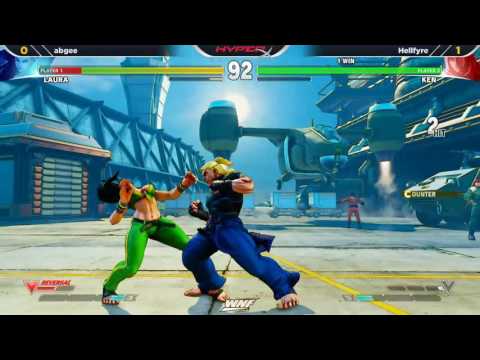 WNF 2.2 SFV - abgee (Laura) vs Hellfyre (Ken)