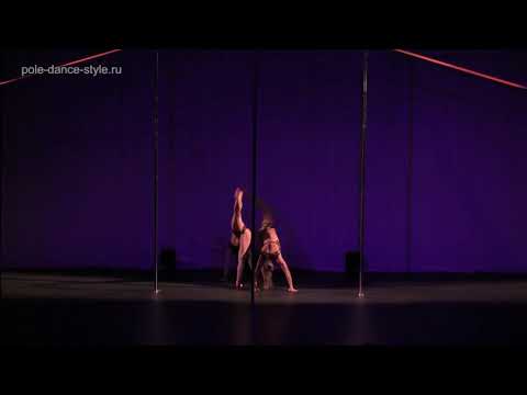 My lovely duo Vorozheikina Olga Rebrishkina Tanya Pole Artistic 2015