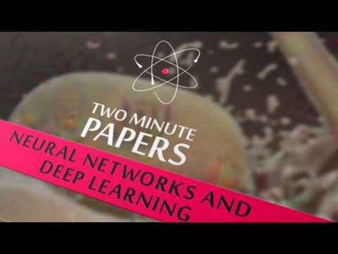 Artificial Neural Networks and Deep Learning | Two Minute Papers #3