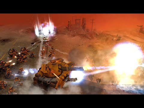 Unification Mod 2021: Survival: Steel Legion & Imperial Fists vs Dark Eldar - WH40K: DOW: Soulstorm