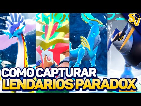 How to CATCH THE 4 NEW PARADOX LEGENDARY! - Pokémon Scarlet & Violet The Indigo Disk DLC