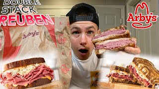 New DOUBLE STACK RUEBEN From ARBY'S! Does It Have DOUBLE The Flavor!