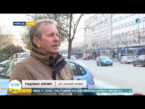 Колико ће коштати станарска паркинг карта у Новом Саду? („Добро јутро Војводино”, РТВ, 1. 12. 2025.)