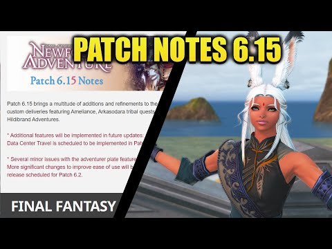 FFXIV 6.15 Patch Update! Tribal Quests are finally here!