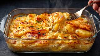 Kartoffeln, Eier und Hähnchen! Es ist so lecker, dass ich es fast jeden Tag mache!