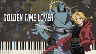 Fullmetal Alchemist Brotherhood OP3 - Golden Time Lover | Piano Cover