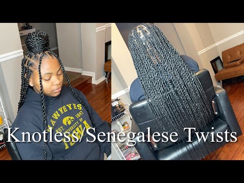 How To: Knotless Twists | Senegalese Twists + How To...