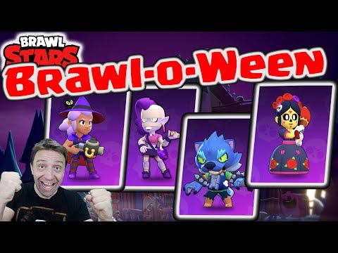 Brawl-o-ween Brawl Talk Reaction - Brawl Stars Halloween Update - new brawler , skins and game modes