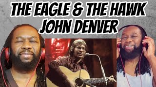 JOHN DENVER - The eagle and the hawk REACTION - He surprised me with this one - first time hearing