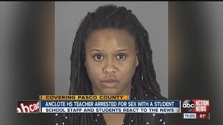 Teacher arrested accused of sex with student