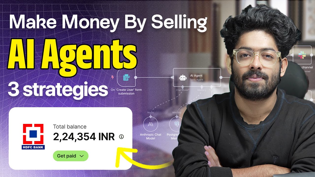 YouTube: 3 Strategies To Build & Sell AI Agents