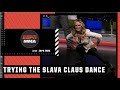Karyn Bryant and Laura Sanko do their best Slava Claus impression | UFC Post Show