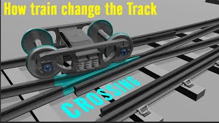 Railway Switch &amp; Crossings | How train change the track? | Introduction of Railroad Crossing