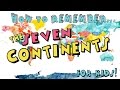 How To Remember The Seven Continents For Kids