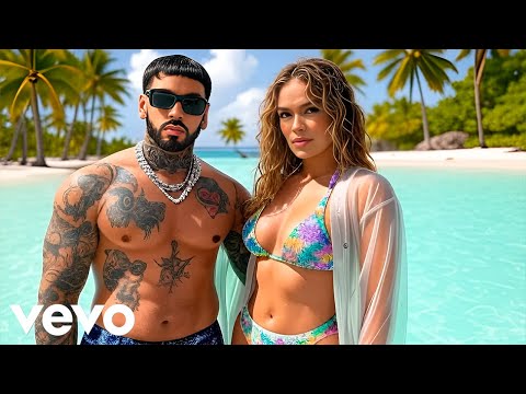 KAROL G x ANUEL AA - Un Besito Remix (official video)