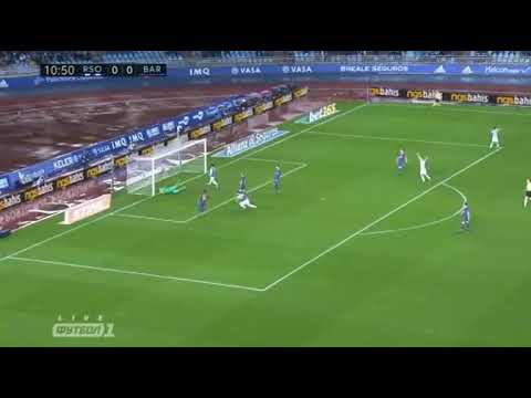 Willian jose goal real sociedad 1 - 0 fc Barcelona