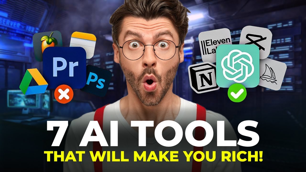 7 AI Tools That Will Make You Rich