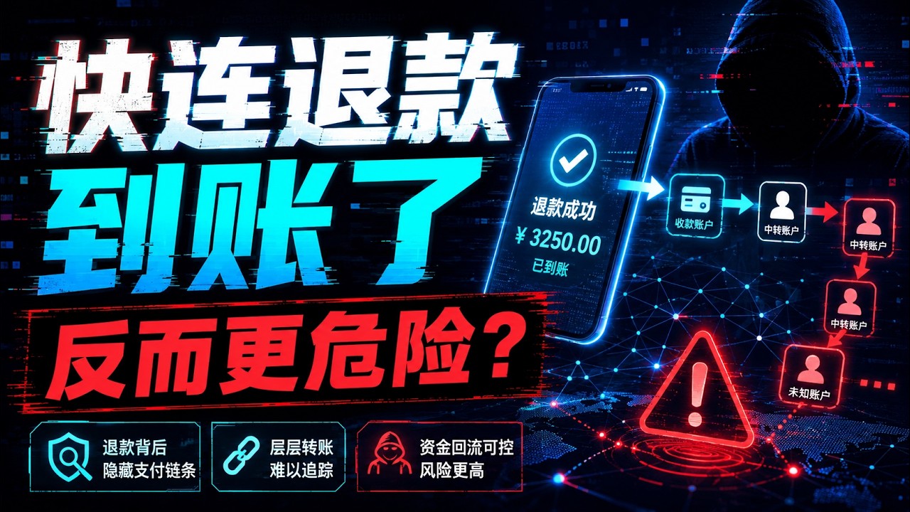 快连退钱？退不到难受，真退到可能更危险
