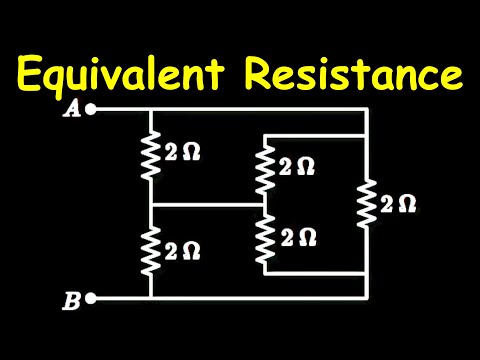 Equivalent Resistance | Series and Parallel Resistors | Solved Circuit Example  | Step by Step