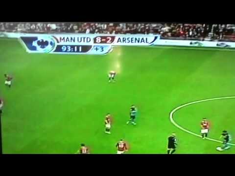 Manchester United Beat Arsenal 8-2!!!!