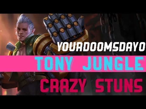 TONY UTILITY JUNGLE CRAZY GANKS AND STUNS - VAINGLORY 5V5 RANKED TIPS
