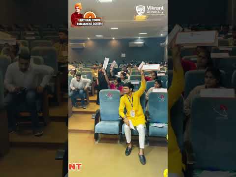 Swami Vivekananda National Youth Parliament at Vikrant University, Gwalior.