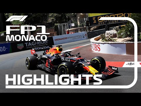 ペレスが1番手 F1モナコGP フリー走行1のハイライト動画