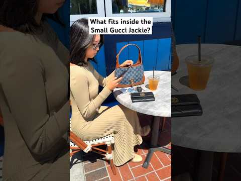 What Fits Inside the Small Gucci Jackie