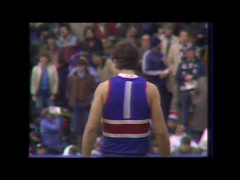 1985 Round 12 Quarter Time Behind the Scenes - Sandy Roberts and Bob Skilton