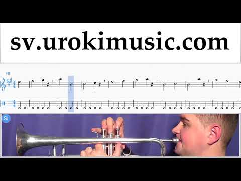 Lär Dig Spela Trumpet The Pink Panther - Theme Song Tabs Nybörjare Del 1 övningar um-i492