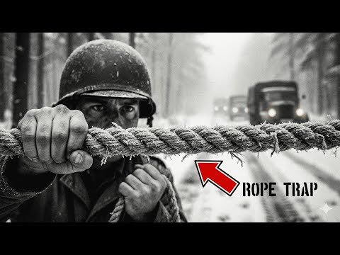 They Mocked His “Rope Trap” Ambush — Until It Captured a German Convoy