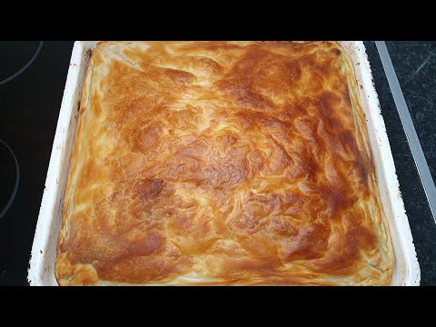Byrek me Presh | Lakror i Gjyshes | Leek Pie with Cheese