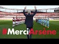 All the angles of Arsene Wenger's emotional farewell speech | #MerciArsene