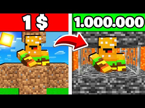 LucaLuk - 1$ vs 1M$ Minecraft Prison!