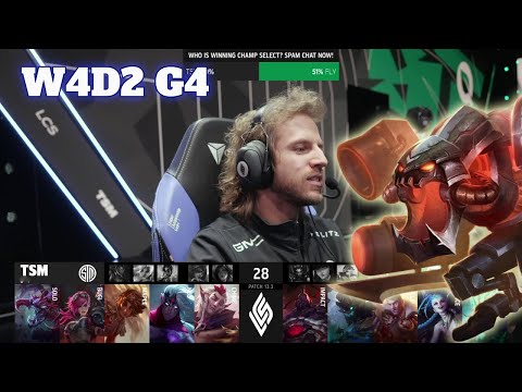 TSM vs FLY | Week 4 Day 2 S13 LCS Spring 2023 | TSM vs FlyQuest W4D2 Full Game