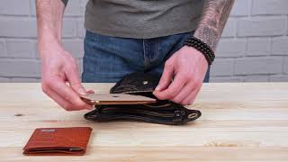 Сумка на пояс 14659 Vintage чорна