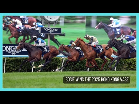 SOSIE wins the 2025 Hong Kong Vase (G1)