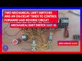 TWO LIMIT SWITCHES AND ON DELAY TIMER IN FORWARD AND REVERSE CIRCUIT PART 4B LIMIT SWITCH SERIES