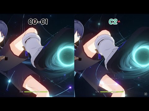 How much does C2 Wanderer damage increase? - C2 vs C0-C1 damage comparison