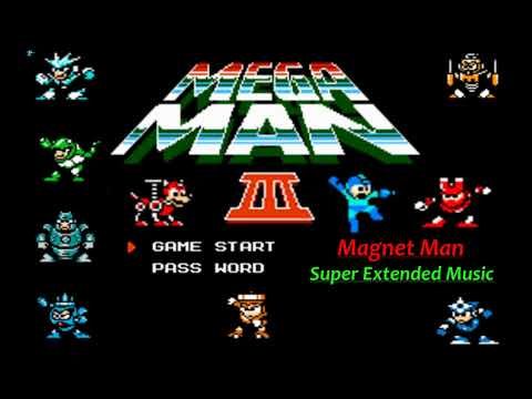 Mega Man 3 (NES) - Magnet Man Stage Music (Super Extended!)