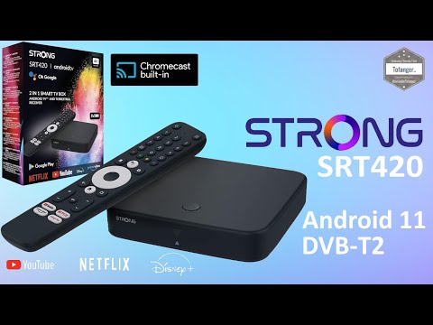 STRONG SRT420 Android TV Box & TNT DVBT2 - Multimedia Gateway -- Android 11 - 2GB Ram & 16GB Rom