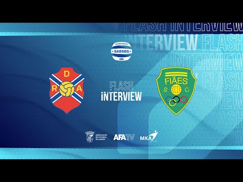 Flash Interview - RD Águeda x Fiães SC (J09 - 2.ª Fase)