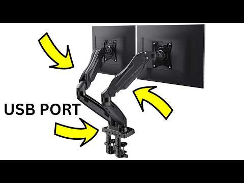 Huanuo Dual Monitor Mount With USB Port Review