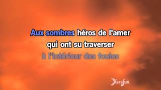 Karaoké Aux sombres héros de l&#39;amer - Noir Désir *