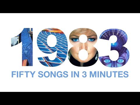 50 Songs From 1983 Remixed Into 3 Minutes