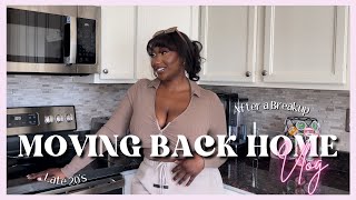 Moving Back Home After a Breakup Vlog | Single Series | Life Update