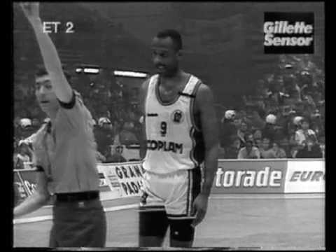 European Cup Basketball Final 1991 (Part 3/8) - Paok Thessaloniki vs CAI Zaragoza